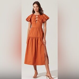 ASTR the Label Tie Front Dress